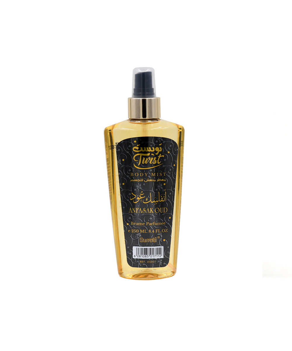Twist Anfasak Oud By Surrati (Body Mist)